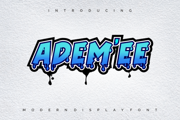 Ademee: A Bold Display Font for Branding Projects