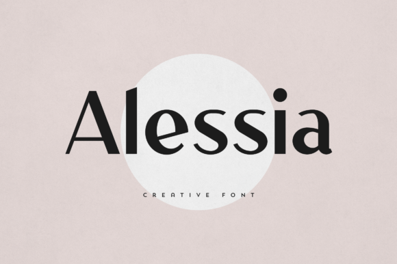Alessia: A Display Font That Elevates Brand Design