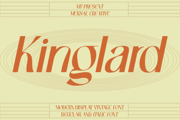 Bringing Creativity to Life with Kinglard Font
