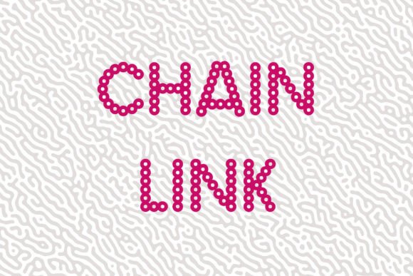 Chain Link Font for Professional Branding