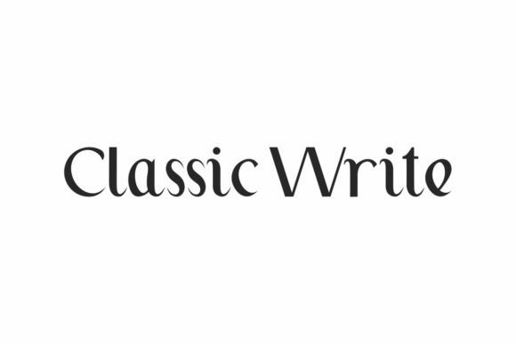Classic Write: A Handwritten Font for Modern Web Design