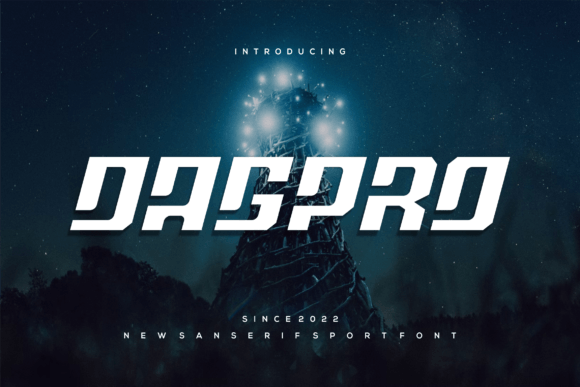 Dagpro Display Font for Bold Brand Communication