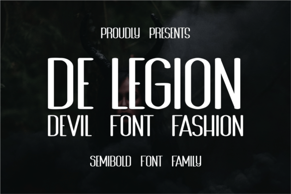 De Legion Devil: A Stylish Font for Handmade Creations