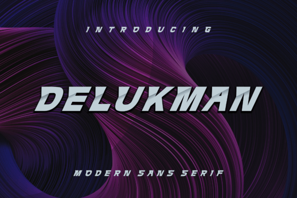 Delukman: A Modern Sans Serif Font for Editorial Design