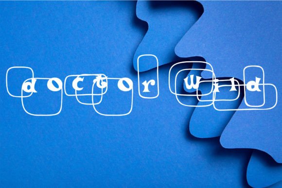 Doctor Wild: A Playful Display Font for Digital Creativity