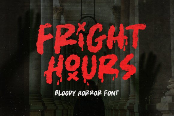Fright Hours Font for Web Design
