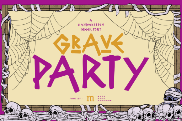 Grave Party Font for Branding That Stands Out
