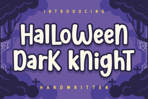 Halloween Dark Knight Font Review for Branding Projects
