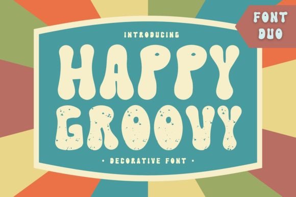 Happy Groovy: A Playful Font for Editorial Projects