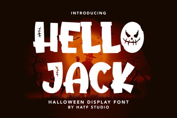 Hello Jack Font for Spooky Campaigns