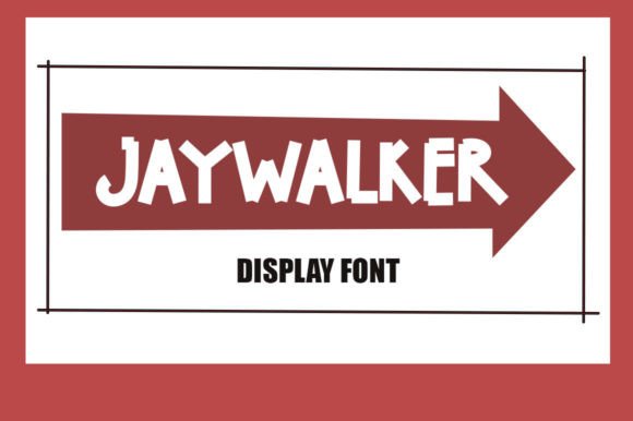 Jaywalker: A Friendly Display Font for Web Design