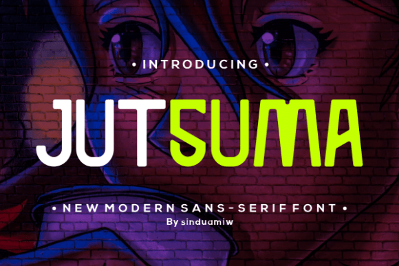Jutsuma Font for Stronger Campaign Designs