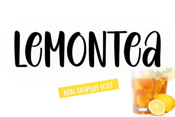 Lemontea: A Romantic Display Font for Web Design