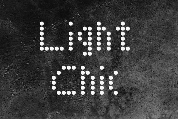 Light Chic: A Playful Display Font for Modern Web Design