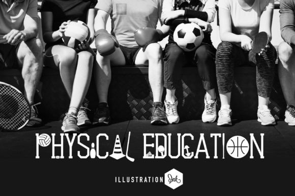 Physical Education Font for Dynamic Branding