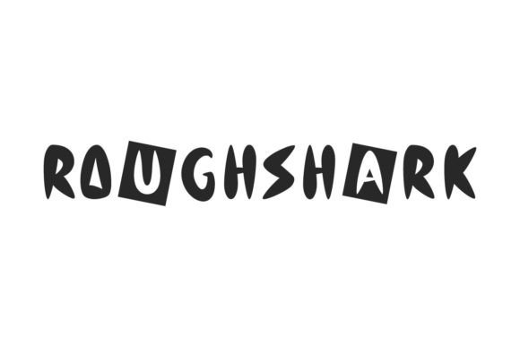 Roughshark Font for Handmade Creations