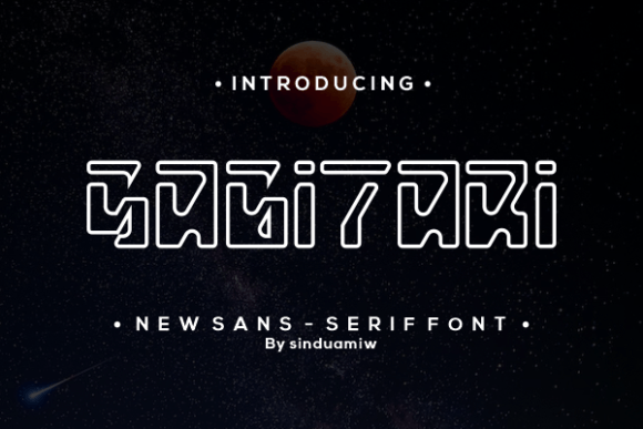 Sagitari Font Review for Campaign Design