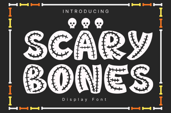 Scary Bones: A Spooky Font for Bold Branding