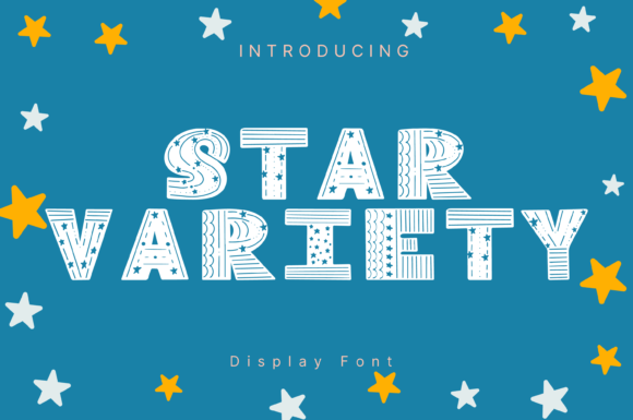 Star Variety: A Display Font That Elevates Editorial Design