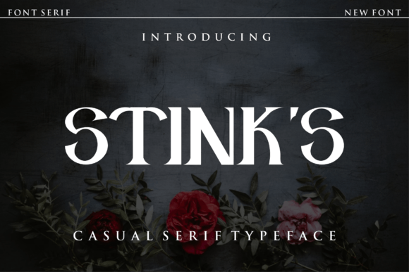 Stink s: A Bold Display Font for Modern Branding